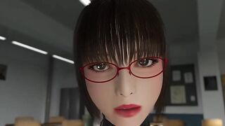 teacher sex classroom animation (umemaro3d)