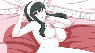 Spy x Family Yor and Loid anime hentai cartoon creampie parody doggy big tits milf Naruto Demon Slay
