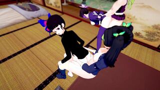 Demon Slayer - | Hot Futas Orgy | with Mitsuri, Shinobu, Kanao and Aoi