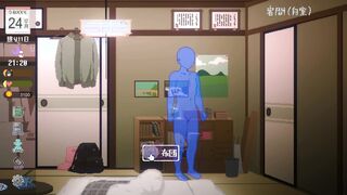 [Hentai Game WINTER - Countryside Life -. Pixel hentai animation.