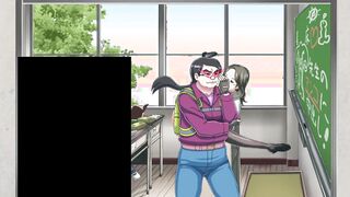 [Hentai Game In My Town What Can't Be Done In Time Is Done Between.Time stop 2D animation.