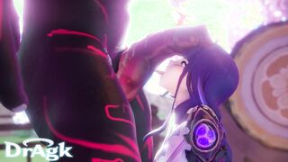 Dragk's Raiden Compilation - 3D Animated Cosplay Sex Interracial Cowgirl Position Feet Anal Creampie