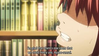 Red Haired Beauty with Hairy Pussy Loves Creampies | Hentai