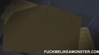 Anime babe fucking cock after blowjob