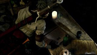 Ciri having a lustful orgy with the futanari lodge / The Witcher Futanari