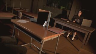 3D Futa School Teacher fuck the student