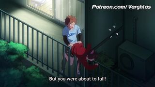 Rent-A-Girlfriend Deleted Scene!!! - Mizuhara and Kazuya Getting Hot and Steamy at the Balcony