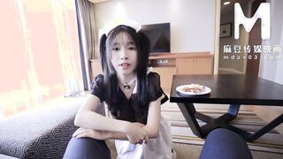 ModelMedia Asia - My sexy big tits maid would say dirty words to seduce me every day