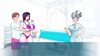 After Massaging His Stepmom's Tits In The Hospital, His Dick Got Hard, and The Nurse Helped Him Cum In Front Of Her(18+) - New Update Part4