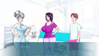 After Massaging His Stepmom's Tits In The Hospital, His Dick Got Hard, and The Nurse Helped Him Cum In Front Of Her(18+) - New Update Part4