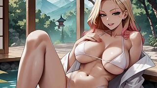 LESBIAN Asian Spa Weekend Confessions (Bratty Anime POV)