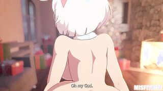 Misfitbite - Guilty Pleasure XRD - Elphelt and Bridget Guilty Gear Hentai Anime 2d Animation
