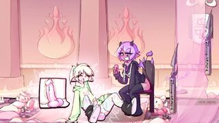 MAX THE ELF : ( ANIMATION ) _ EXOTIC FEMBOY - I CHEATED ON MY BOYFRIEND WITH A GIRL WHO FILLS MY ASS WITH CUM WHEN SHE BOUNCES