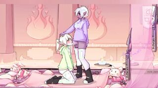 MAX THE ELF : ( ANIMATION ) _ EXOTIC FEMBOY - I CHEATED ON MY BOYFRIEND WITH A GIRL WHO FILLS MY ASS WITH CUM WHEN SHE BOUNCES