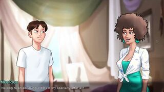 Stepmom came closer than necessary while asking a question; her voice changed everything.(18+)
