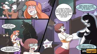 Velma And Daphne Get Fucked By Werewolves To Get "Clues"