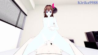 Tokino Sora and I have intense sex in the bedroom. - Hololive VTuber POV Hentai