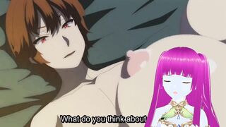VTuber Anime Girl reacting to Redo Healer Threesome in Forest FFM