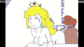 Princess Peach Compilation (Super Mario) [SOUND,SFM, Hentai]