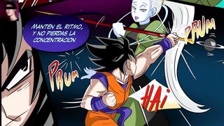 Vados trains Goku in exchange for sex - Dragon Ball Super Hentai