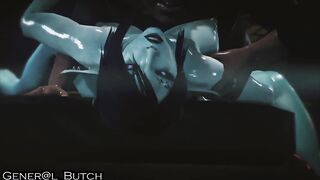 Alien Girl Enjoys Earths BBCs (Version 2)
