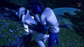 Sex with wild Loona from Helluva Boss
