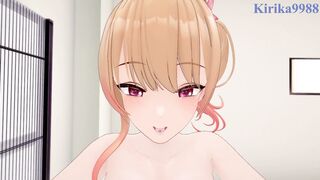 Rin and I have intense sex in the bedroom. - BUNNY GARDEN POV Hentai