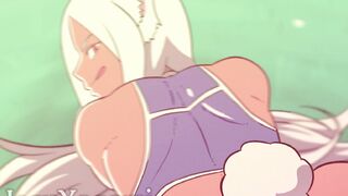Take off the condom, I want your semen inside. Bunnygirl in heat is desperate for your semen.