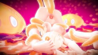 Genshin Impact - Slimes and Hilichurls - Mitachurls fuck girls from Teyvat