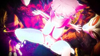 Genshin Impact - Slimes and Hilichurls - Mitachurls fuck girls from Teyvat