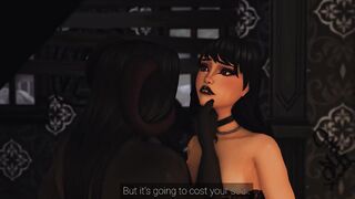 HOT GOTH & VIRGIN CHURCH GIRL DICKED DOWN BY SEX CRAZED DEMON - WICKED WHIMS