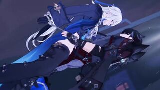 Genshin Impact - wriothesley x neuvillette - Yaoi Hentai R34