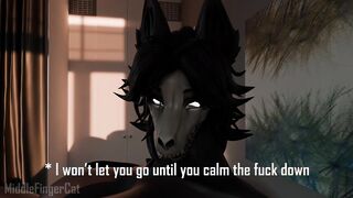 Fem Mal0 sits on Mal0's face with her HUGE ASS (ANAL SEX) | MiddleFingerCat