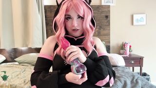 Kitty E-Girl Gets DRENCHED In Cum