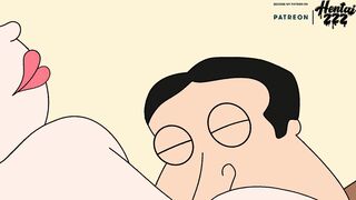 AMERICAN DAD FRANCINE GETS GLEEN CREAMPIE FAMILY GUY PORN