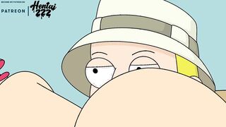 FAMILY GUY LOIS COWGIRL JEFF AMERICAN DAD PORN