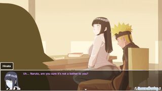 Living With Tsunade 0.44 [16] Hinata on a Lap Scene
