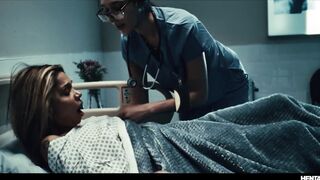 Lesbian Hentai Nightmare - Patient Mesmerized Into Monster Fucking While Nurse Fingers Her Pussy