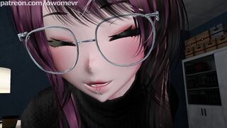 Your Hot Futanari Secretary Fucks You at Work Because She Was Bored