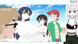 Audrey Won Wet T-shirt Contest