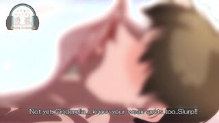 お風呂で艶テカ長乳シンデレラのご奉仕洗体69パイズリ！お返しにクンニしてお互いにイっちゃうカップルアニメーション Japanese hentai anime/pov/titty fuck compilation/NIKKE Cinderella