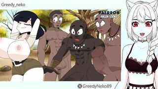 Audrey Having Sex With Big Dick Tribe (By Hagen Toons)