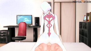 Cyberpunk Lucy get Creampied Multiple Times! Edgerunners Hentai Decensored