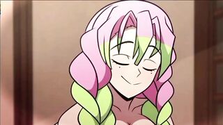 REACTING anime Demon Slayer sex Two hot women