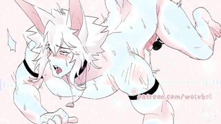 Overstimulate Your Boyfriend Until He Barks. Loud Vocal Male Moaning and Cute Whimpering for Clear Skin