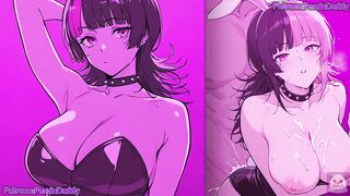Jujutsu Kaisen Bunny Suit Hentai - Big Tits Hoshi Kirara Bunny Suit Blow job for her boss by PandaDaddy