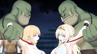 PLAYING WITH TWO BLONDIES - LOOP QUEEN