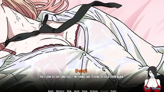 Living With Chainsaw Denji Sex With Makima , Power , Reze And Himeno | Chainsaw Man