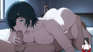 Living With Chainsaw Denji Sex With Makima , Power , Reze And Himeno | Chainsaw Man