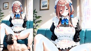 Go-Toubun no Hanayome quintillizas maid